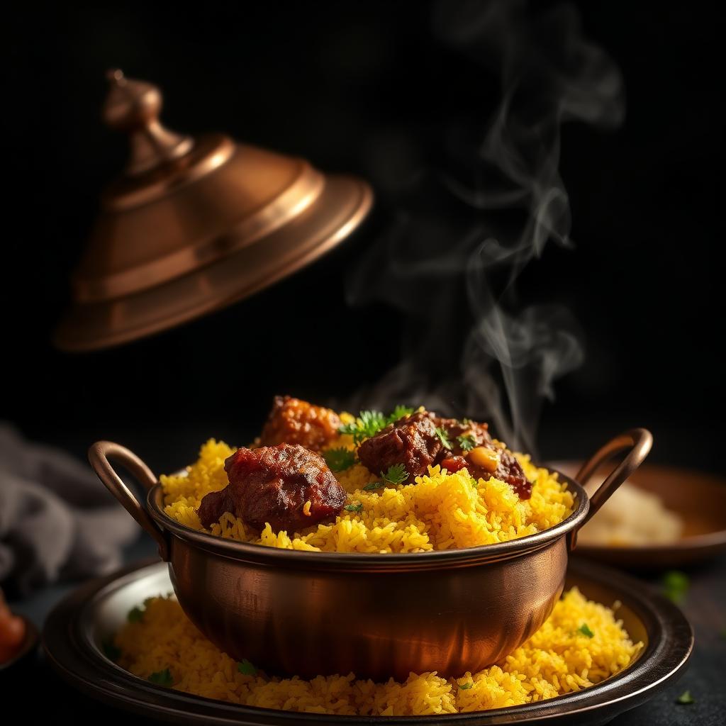Mutton Dum Biryani